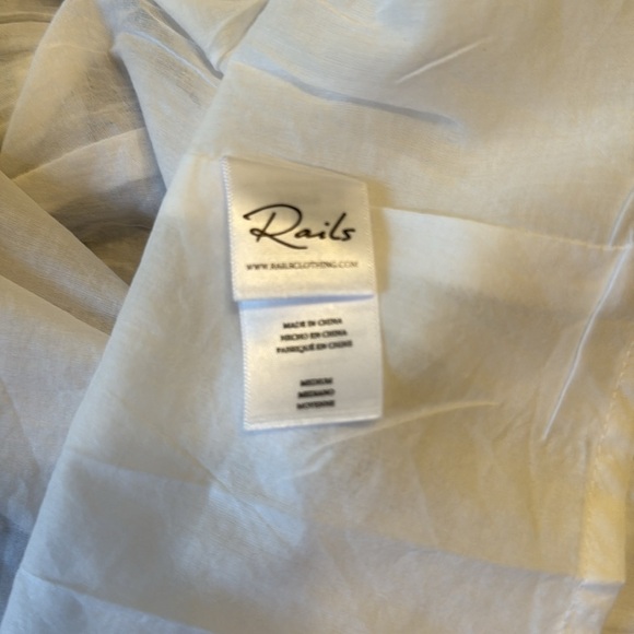 Rails - Julia West Seaport Stripe Midi  Dress Women’s  Size M - Picture 12 of 13